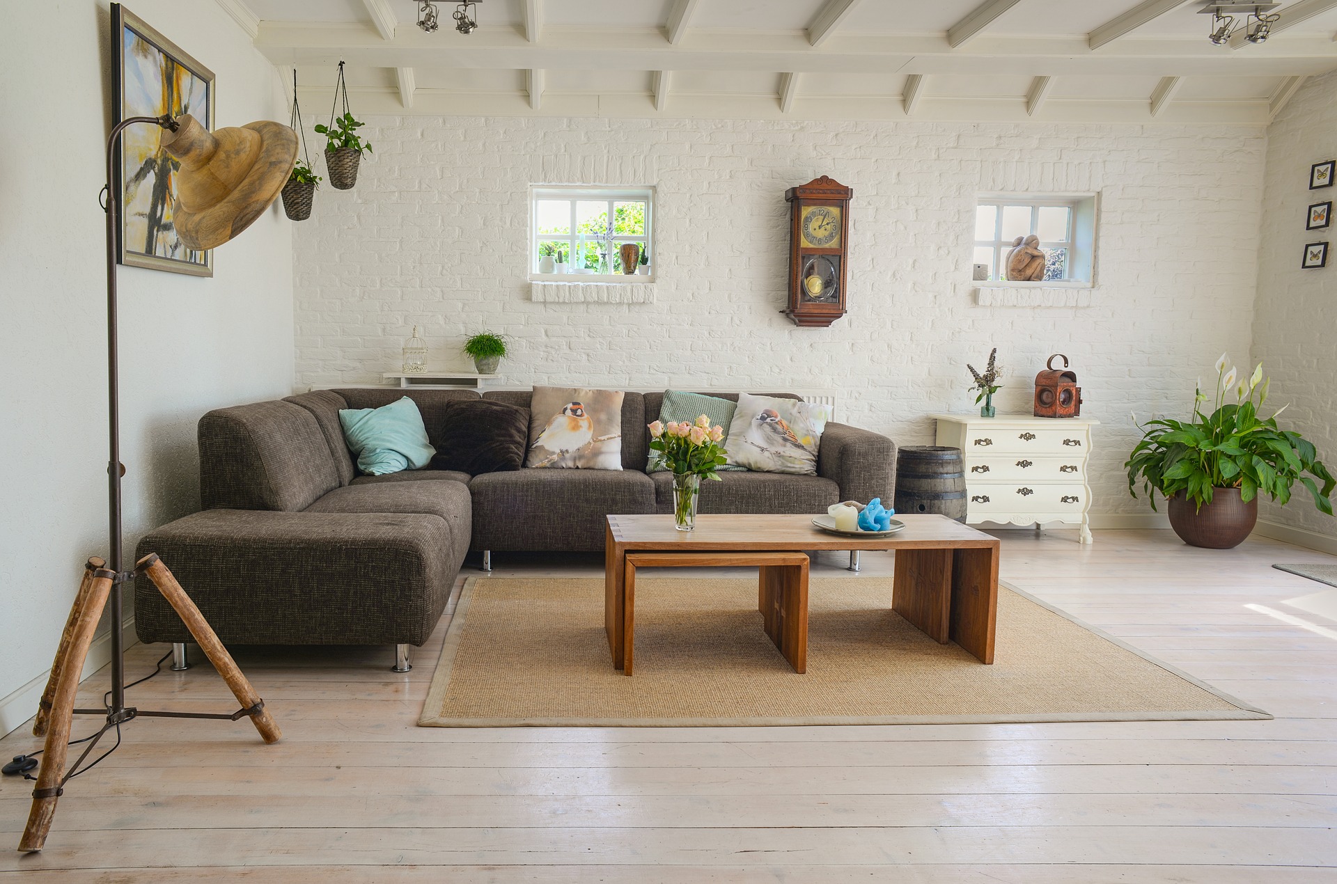 Obývací pokoj může zpestřit rohová sedací souprava