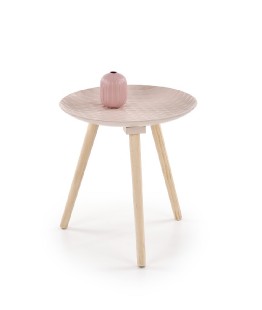 Konferenční stolek Bingo, světle růžová