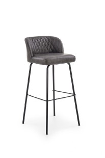 Barová židle H-92, tmavě šedá