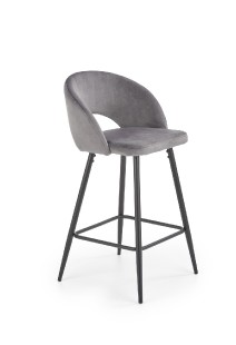 Barová židle H-96, šedá
