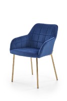 Jídelní židle K306, tmavě modrá