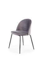 Jídelní židle K314, tmavě šedá