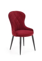Jídelní židle K366, červená