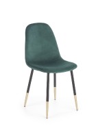 Jídelní židle K379, zelená