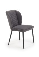 Jídelní židle K399, šedá