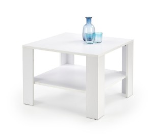 Konferenční stolek Kwadro, čtverec, bílá