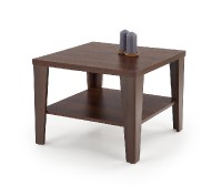 Konferenční stolek Manta, čtverec, tmavý ořech