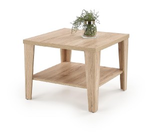 Konferenční stolek Manta, čtverec, dub san remo