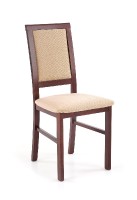 Jídelní židle Sylwek BIS 1, tmavý ořech / inari 45