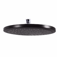 Hlavová sprcha kulatá o 23 cm - černá matná, Barva: černá matná