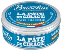 Briochin Pasta na obuv - karamelově hnědá, 100ml