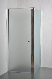 Sprchový kout rohový jednokřídlý MOON A 9 grape sklo 85 - 90 x 86,5 - 88 x 195 cm