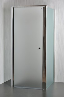 Sprchový kout nástěnný jednokřídlý MOON B 8 grape sklo 80 - 85 x 86,5 - 88 x 195 cm