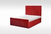 Manželská postel Milano + rošt, 140x200 cm, bez matrace
