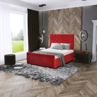 Manželská postel Milano + rošt, 160x200 cm, bez matrace