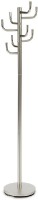 Věšák stojanový, kovová konstrukce, broušený nikl, výška 175 cm, nosnost 10 kg 80609-07