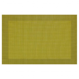 Prostírání plastové 30 x 45 cm - barva zelená DK5023, sada 12 ks