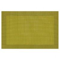Prostírání plastové 30 x 45 cm - barva zelená DK5023, sada 12 ks