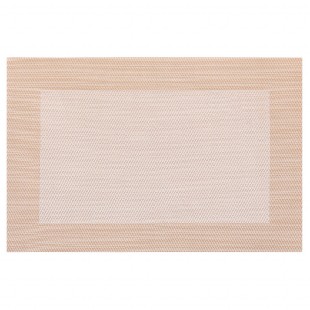 Prostírání plastové - přírodní bílá 30x45cm DK688493, sada 12 ks
