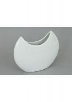 Váza keramická bílá HL842079