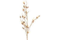 Magnolie poupě, barva bílá ojíněná. Květina umělá. KUC2541