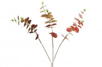 Eukalyptus, mix 3 podzimních barev. Květina umělá. KUM3279