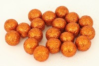 Kulatá přízdoba - barva měděná, cena za 1 polybag (20 ks). PRZ719678, sada 20 ks