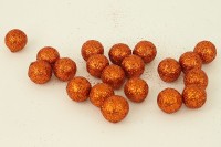 Kulatá přízdoba - barva měděná, cena za 1 polybag (20 ks). PRZ719852, sada 20 ks