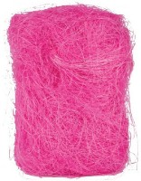 Sisálové vlákno 50 g, baleno v polybagu. SIS-RUZOVA, sada 5 ks