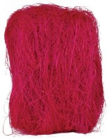 Sisálové vlákno tmavě růžové 50 g baleno v polybagu SIS-TM-RUZOVA, sada 5 ks
