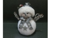 Sněhulák, vánoční dekorace z polystyrenu TA5004