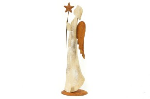 Andělíček, dřevěná vánoční dekorace ZA8615