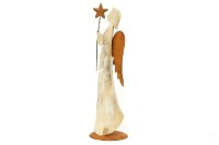 Andělíček, dřevěná vánoční dekorace ZA8615