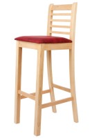 Židle barová čalouněná ŠÁRKA buková Z87