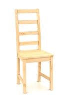 Židle celodřevěná MINA masiv borovice B166