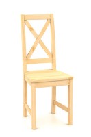 Židle celodřevěná TINA masiv borovice B165