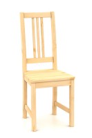 Židle celodřevěná ZINA masiv borovice B164
