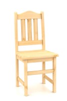 Židle celodřevěná MILUŠE masiv borovice B161