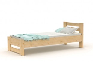 Borovicová postel 90×200 L810