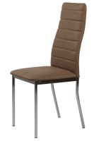 Židle Z139 - chromová, čalouněná
