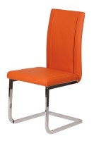 Židle Z402 - chromová, čalouněná