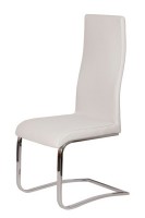 Židle Z403 - chromová, čalouněná