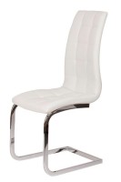 Židle Z404 - chromová, čalouněná