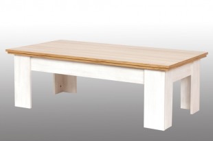 Konferenční stolek LEONARDO OS357 - borovice/coco bolo