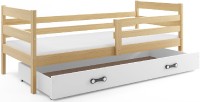 Dětská postel ERYK 1 80x190 cm, borovice/bílá