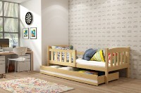 Dětská postel KUBUS 1 80x190 cm, borovice/bílá