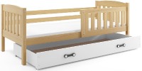 Dětská postel KUBUS 1 90x200 cm, borovice/bílá