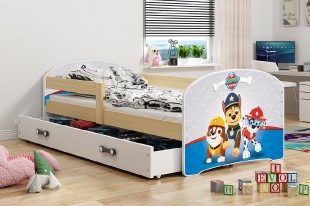 Dětská postel LUKI 80x160 cm, borovice