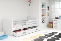 Dětská postel RICO 1 90x200 cm, bílá/bílá