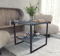 Konferenční stolek MAYER 50 antracit/černá